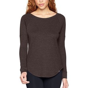 Under Armour Warmour Waffle Fleece Top Small NWT